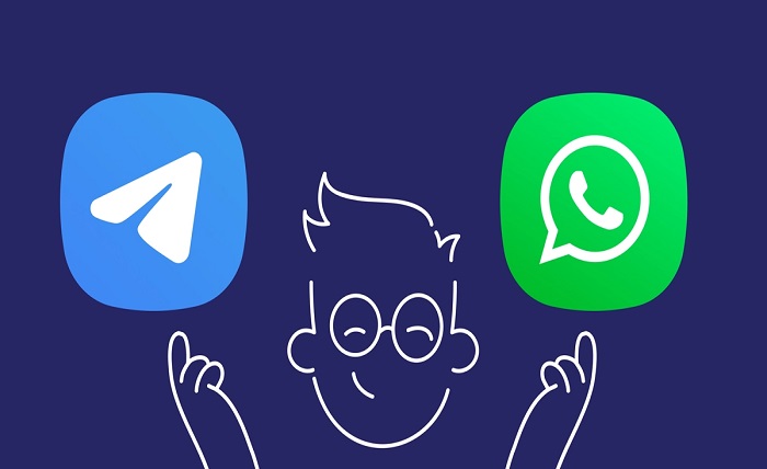 Telegram and WhatsApp