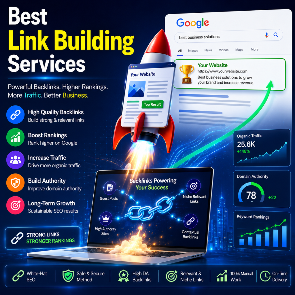 Best Link Building Services for Stronger SEO Rankings