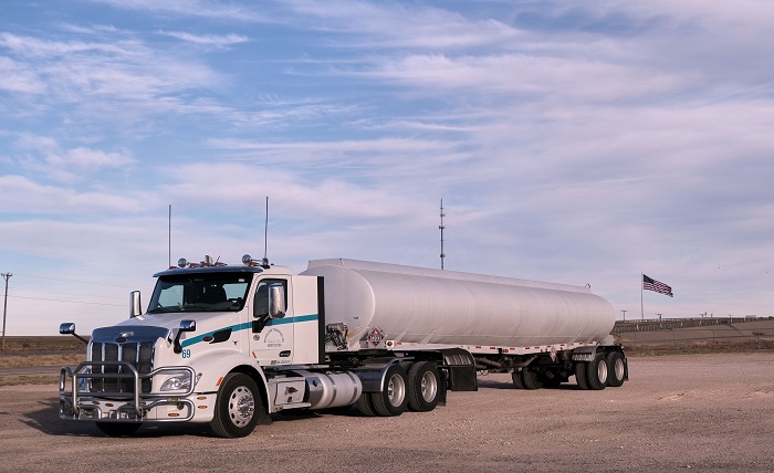 Loaded Tanker Trucks