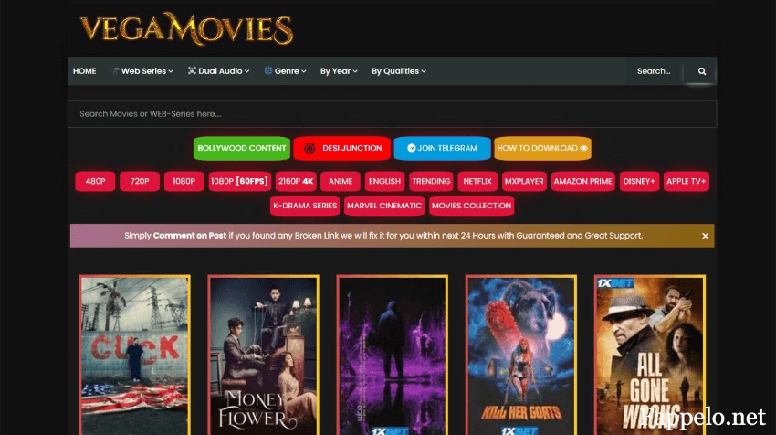 Vegamovies: Latest Free Movie Downloads