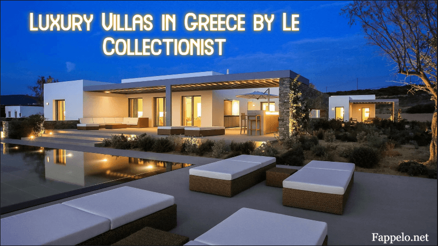 Luxury Villas in Greece by Le Collectionist: The Ultimate Travel Experience