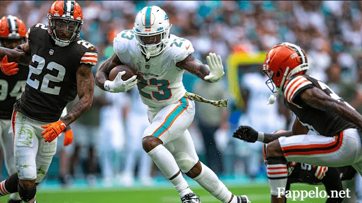 Miami Dolphins vs Cleveland Browns Match Player Stats