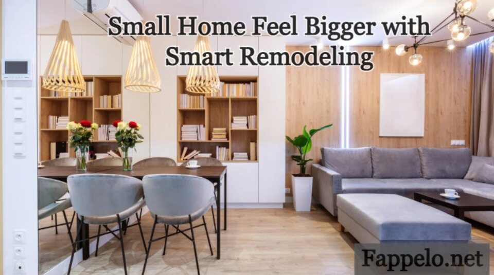 Small Home Feel Bigger with Smart Remodeling