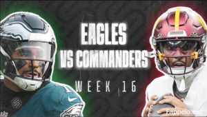 Washington Commanders vs Philadelphia Eagles Match Player Stats