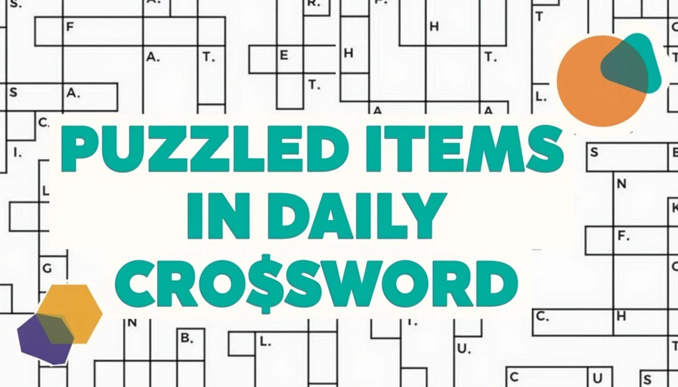 What Are “Bumped Things” in the NYT Crossword?