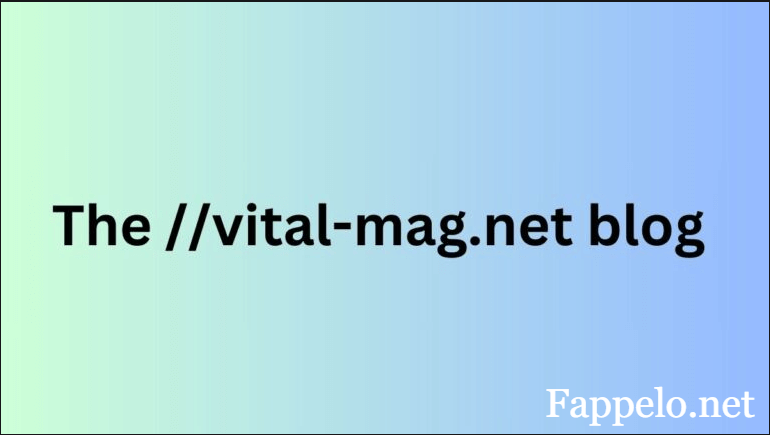 The //vital-mag.net Blog: Innovation One Post at a Time